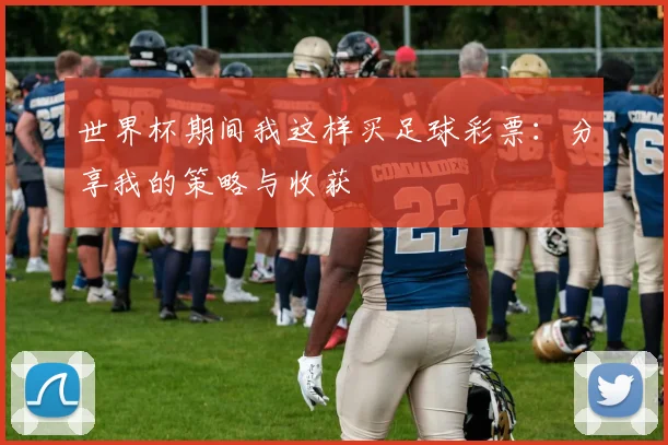 世界杯期间我这样买足球彩票：分享我的策略与收获
